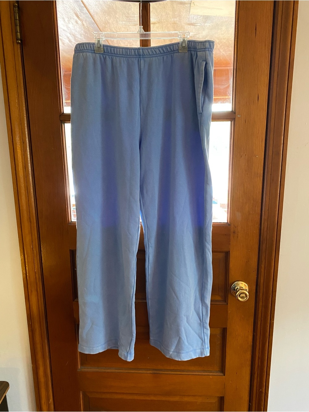 Champion Vintage Wash Blue Lounge Jogger Pants NWT XXL
